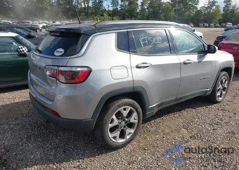 2018 Jeep Compass Limited 4X4 z USA, uszkodzony, nr VIN 3C4NJDCBXJT418836